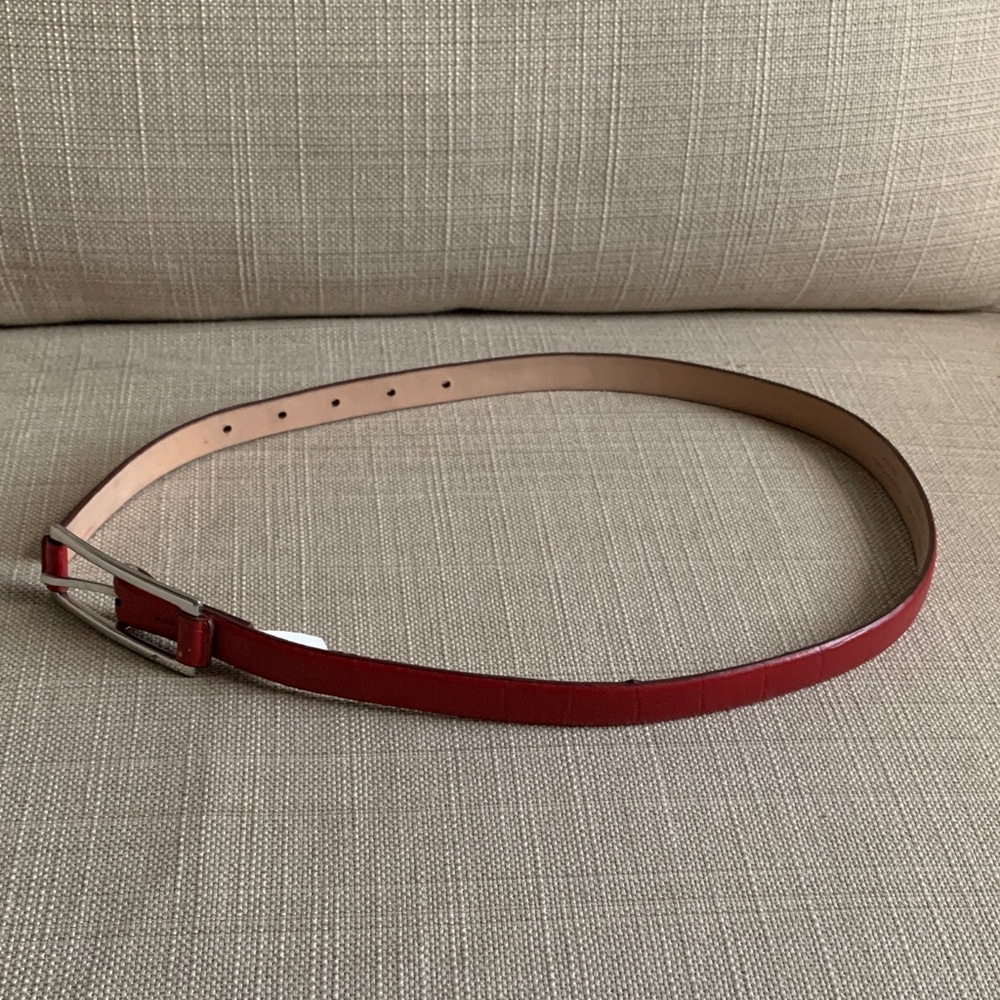 Banana Republic Red Leather Belt
